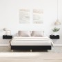 Estructura de Cama Roble Negro 150x200 cm Madera Contrachapada by , Beds and slatted bases - Ref: Foro24-3329281, Price: 146,...