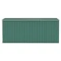 Cobertizo jardín pared acero galvanizado verde 118x382x178 cm de vidaXL, Cobertizos - Ref: Foro24-316229, Precio: 258,99 €, D...