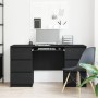 Mesas 2 pcs Roble Negro 140x50x76 cm Madera Elaborada by , Desks - Ref: Foro24-3329284, Price: 191,95 €, Discount: %