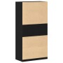 Armario Negro Roble 100x50x200 cm de Madera von , Kleiderschränke - Ref: Foro24-3329297, Preis: 176,20 €, Rabatt: %