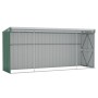 Grüner Wandgartenschuppen aus verzinktem Stahl, 118 x 382 x 178 cm von vidaXL, Schuppen - Ref: Foro24-316229, Preis: 263,13 €...