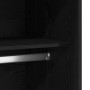 Armario Negro Roble 100x50x200 cm de Madera von , Kleiderschränke - Ref: Foro24-3329297, Preis: 176,20 €, Rabatt: %