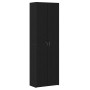Gabinete de oficina Negro Roble 60x32x190 cm Madera von , Aktenschränke - Ref: Foro24-3329298, Preis: 134,56 €, Rabatt: %