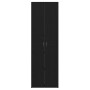 Gabinete de oficina Negro Roble 60x32x190 cm Madera von , Aktenschränke - Ref: Foro24-3329298, Preis: 134,56 €, Rabatt: %