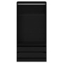 Armario Negro Roble 100x50x200 cm en Madera von , Kleiderschränke - Ref: Foro24-3329299, Preis: 202,42 €, Rabatt: %