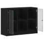 Aparador de madera ingeniería roble negro 102x37x75,5 cm | Foro24.es | Tu tienda online para hogar, jardín y más Foro24.es