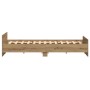 Estructura de cama madera ingeniería roble artisan 200x200 cm | Foro24.es | Tu tienda online para hogar, jardín y más Foro24.es