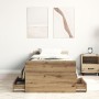 Cama sin colchón madera de ingeniería roble artisan 75x190 cm | Foro24.es | Tu tienda online para hogar, jardín y más Foro24.es
