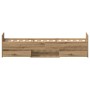 Cama sin colchón madera de ingeniería roble artisan 75x190 cm | Foro24.es | Tu tienda online para hogar, jardín y más Foro24.es