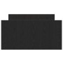 Cama sin colchón madera de ingeniería roble negro 100x200 cm by , Beds and slatted bases - Ref: Foro24-3329326, Price: 203,33...