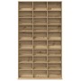 Armario para CDs en Roble Artisan - 101x23x177.5 cm Hecho de Madera Contrachapada by , CD and DVD storage - Ref: Foro24-33293...