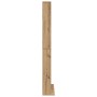 Armario para CDs en Roble Artisan - 101x23x177.5 cm Hecho de Madera Contrachapada by , CD and DVD storage - Ref: Foro24-33293...