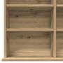 Armario para CDs en Roble Artisan - 101x23x177.5 cm Hecho de Madera Contrachapada by , CD and DVD storage - Ref: Foro24-33293...