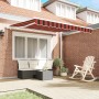 Toldo Retráctil Automático Naranja y Marrón 300x250 cm by , Awnings - Ref: Foro24-3329939, Price: 298,37 €, Discount: %
