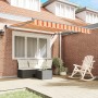 Toldo Retráctil Automático Beige y Rojo 300x250 cm von , Markisen - Ref: Foro24-3329972, Preis: 296,47 €, Rabatt: %