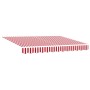 Toldo Retráctil Automático Rayas Rojas y Blancas 300x250 cm by , Awnings - Ref: Foro24-3329990, Price: 295,02 €, Discount: %
