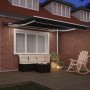 Toldo Retráctil Manual con LED Negro 300x250 cm,  Tela de Reemplazo para Toldo de 3x2.5 m Marco Negro | Foro24.es | Tu tienda online para hogar, jardín y más Foro24.es