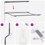 Toldo Retráctil Automático Negro 300x250 cm, VidaXL Tela de Reemplazo para Toldo de 3x2.5 m Marco Negro | Foro24.es | Tu tienda online para hogar, jardín y más Foro24.es