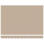 Toldo Manual Retráctil con LED Beige 300x250 cm, Tela de Reemplazo para Toldo de 3x2.5 m Beige by , Awnings - Ref: Foro24-333...