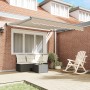 Toldo Retráctil Manual Beige 300x250 cm, Tela de Reemplazo para Toldo de 3x2.5 m Beige by , Awnings - Ref: Foro24-3330061, Pr...