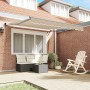 Toldo Retráctil Automático Beige 300x250 cm, Tela de Reemplazo para Toldo de 3x2.5 m Beige by , Awnings - Ref: Foro24-3330062...