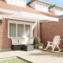 Toldo Retráctil Automático Blanco 300x250 cm, Tela de Reemplazo para Toldo de 3x2,5 m Blanco by , Awnings - Ref: Foro24-33300...