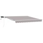 Toldo manual retráctil  con LED Gris Claro 300x250 cm, Tela de repuesto para toldo  de 3x2,5 m Marco Gris Claro | Foro24.es | Tu tienda online para hogar, jardín y más Foro24.es