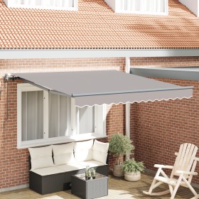 Comprar Toldo Retráctil Automático Gris Claro