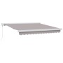 Toldo Retráctil Manual Gris Claro 300x250 cm,  Tela de Repuesto para Toldo de 3x2.5 m Estructura Gris Claro | Foro24.es | Tu tienda online para hogar, jardín y más Foro24.es