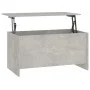 Engineered wood gray concrete coffee table 102x55.5x52.5 cm by vidaXL, Coffee table - Ref: Foro24-809669, Price: 77,49 €, Dis...