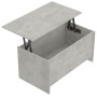 Engineered wood gray concrete coffee table 102x55.5x52.5 cm by vidaXL, Coffee table - Ref: Foro24-809669, Price: 78,50 €, Dis...