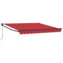 Toldo Retráctil Manual Rojo 300x250 cm,  Tela de Reemplazo para Toldo de 3x2.5 m Rojo | Foro24.es | Tu tienda online para hogar, jardín y más Foro24.es