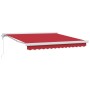 Toldo Retráctil Automático Rojo 300x250 cm,  Tela de Reemplazo para Toldo de 3x2.5 m Rojo | Foro24.es | Tu tienda online para hogar, jardín y más Foro24.es
