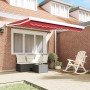 Toldo Retráctil Automático Rojo 300x250 cm,  Tela de Reemplazo para Toldo de 3x2.5 m Rojo | Foro24.es | Tu tienda online para hogar, jardín y más Foro24.es