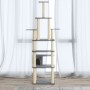 Rascador para gatos con postes de sisal gris claro 183 cm de vidaXL, Mobiliario para gatos - Ref: Foro24-171483, Precio: 78,3...