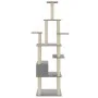 Cat scratching post with light gray sisal posts 183 cm by vidaXL, Cat furniture - Ref: Foro24-171483, Price: 80,90 €, Discoun...
