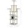 Cat scratching post with light gray sisal posts 183 cm by vidaXL, Cat furniture - Ref: Foro24-171483, Price: 80,90 €, Discoun...