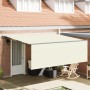 Toldo Retráctil Automático Crema 350x250 cm by , Awnings - Ref: Foro24-3330206, Price: 557,83 €, Discount: %
