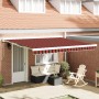 Toldo Retráctil Manual Naranja y Marrón 350x250 cm | Foro24.es | Tu tienda online para hogar, jardín y más Foro24.es