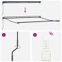 Toldo Retráctil Automático con LED Naranja y Marrón 350x250 cm by , Awnings - Ref: Foro24-3330232, Price: 532,28 €, Discount: %