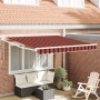 Toldo Retráctil Automático Naranja y Marrón 350x250 cm by , Awnings - Ref: Foro24-3330234, Price: 314,82 €, Discount: %