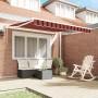 Toldo Retráctil Automático Naranja y Marrón 350x250 cm by , Awnings - Ref: Foro24-3330234, Price: 314,82 €, Discount: %