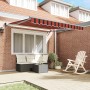 Toldo Retráctil Automático Naranja y Marrón 350x250 cm by , Awnings - Ref: Foro24-3330236, Price: 265,09 €, Discount: %