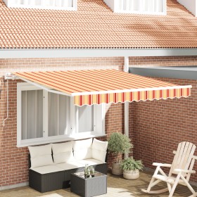 Toldo retráctil automático amarillo y naranja 350x250 cm von , Markisen - Ref: Foro24-3330251, Preis: 310,34 €, Rabatt: %