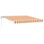 Toldo retráctil automático amarillo y naranja 350x250 cm von , Markisen - Ref: Foro24-3330251, Preis: 310,34 €, Rabatt: %