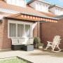 Toldo Retráctil Manual - Amarillo y Naranja 350x250 cm | Foro24.es | Tu tienda online para hogar, jardín y más Foro24.es
