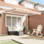 Toldo Retráctil Automático Multicolor Rayas 350x250 cm by , Awnings - Ref: Foro24-3330287, Price: 320,13 €, Discount: %