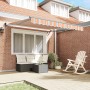 Toldo retráctil automático de rayas multicolor 350x250 cm by , Awnings - Ref: Foro24-3330296, Price: 267,51 €, Discount: %