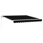 Toldo Retráctil Automático Negro 350x250 cm,  Tela de reemplazo para toldo de marco de 3,5x2,5 m Negro | Foro24.es | Tu tienda online para hogar, jardín y más Foro24.es