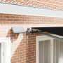 Toldo Retráctil Manual con LED Negro 350x250 cm,  Tela de Reemplazo para Toldo de 3,5x2,5 m Marco Negro | Foro24.es | Tu tienda online para hogar, jardín y más Foro24.es